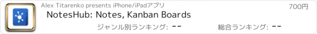 おすすめアプリ NotesHub: Notes, Kanban Boards