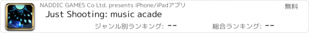 おすすめアプリ Just Shooting: music acade