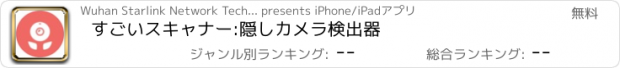 おすすめアプリ すごいスキャナー:隠しカメラ検出器