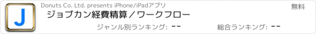 おすすめアプリ ジョブカン経費精算／ワークフロー