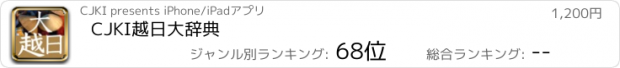 おすすめアプリ CJKI越日大辞典