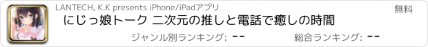 おすすめアプリ にじっ娘トーク 二次元の推しと電話で癒しの時間