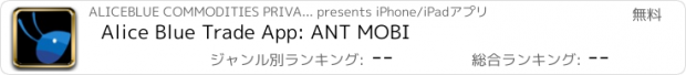 おすすめアプリ Alice Blue Trade App: ANT MOBI