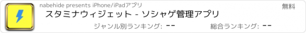 おすすめアプリ スタミナウィジェット - ソシャゲ管理アプリ