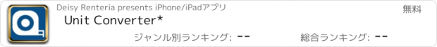 おすすめアプリ Unit Converter*