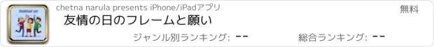 おすすめアプリ 友情の日のフレームと願い