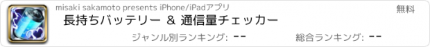 おすすめアプリ 長持ちバッテリー ＆ 通信量チェッカー