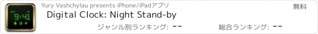おすすめアプリ Digital Clock: Night Stand-by