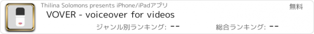 おすすめアプリ VOVER - voiceover for videos