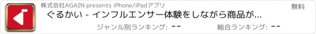 おすすめアプリ ぐるかい - インフルエンサー体験をしながら商品がもらえる