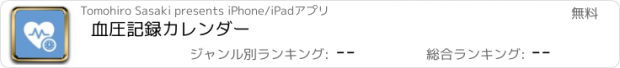 おすすめアプリ 血圧記録カレンダー