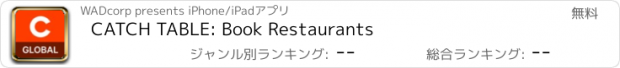 おすすめアプリ CATCH TABLE: Book Restaurants