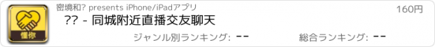 おすすめアプリ 懂你 - 同城附近直播交友聊天