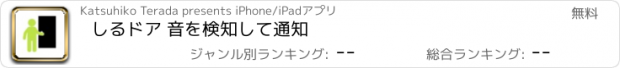 おすすめアプリ しるドア 音を検知して通知