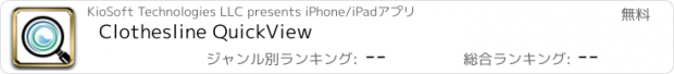 おすすめアプリ Clothesline QuickView