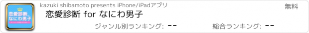 おすすめアプリ 恋愛診断 for なにわ男子