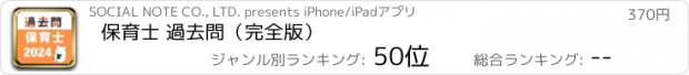 おすすめアプリ 保育士 過去問（完全版）