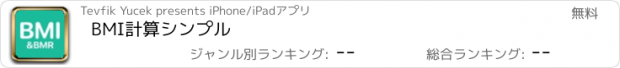 おすすめアプリ BMI計算シンプル