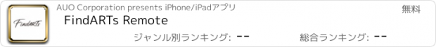 おすすめアプリ FindARTs Remote