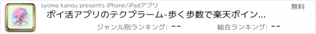 おすすめアプリ ポイ活アプリのテクプラーム-歩く歩数で楽天ポイントが貯まる