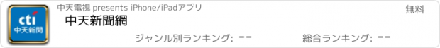 おすすめアプリ 中天新聞網