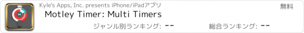 おすすめアプリ Motley Timer: Multi Timers
