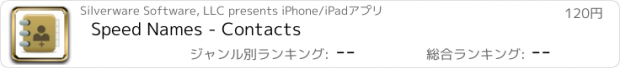 おすすめアプリ Speed Names - Contacts