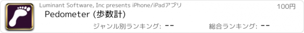 おすすめアプリ Pedometer (歩数計)