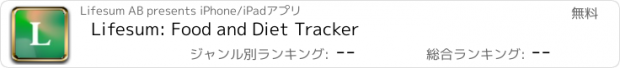 おすすめアプリ Lifesum: Food and Diet Tracker