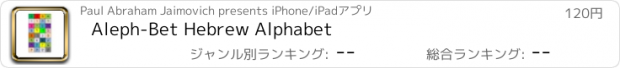 おすすめアプリ Aleph-Bet Hebrew Alphabet