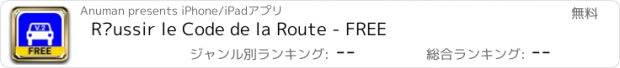 おすすめアプリ Réussir le Code de la Route - FREE