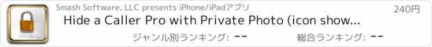 おすすめアプリ Hide a Caller Pro with Private Photo (icon shown as Web Logins)