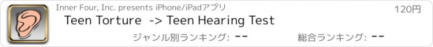 おすすめアプリ Teen Torture  -> Teen Hearing Test