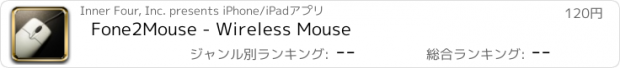 おすすめアプリ Fone2Mouse - Wireless Mouse