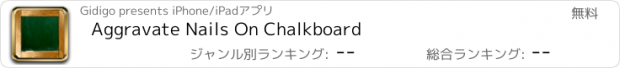 おすすめアプリ Aggravate Nails On Chalkboard