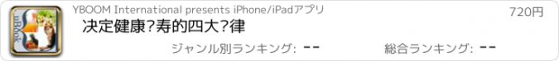 おすすめアプリ 决定健康长寿的四大规律