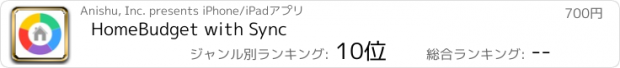 おすすめアプリ HomeBudget with Sync