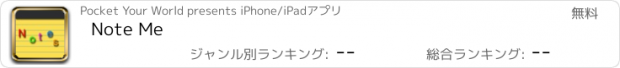 おすすめアプリ Note Me