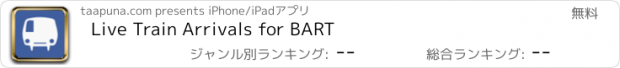 おすすめアプリ Live Train Arrivals for BART