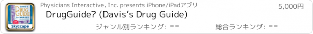 おすすめアプリ DrugGuide™ (Davis’s Drug Guide)