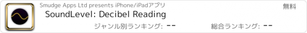 おすすめアプリ SoundLevel: Decibel Reading