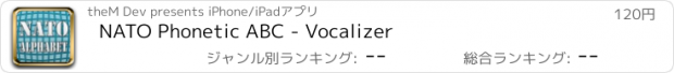 おすすめアプリ NATO Phonetic ABC - Vocalizer