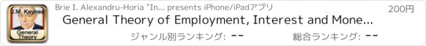 おすすめアプリ General Theory of Employment, Interest and Money - J.M. Keynes