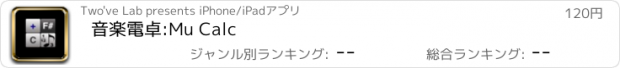 おすすめアプリ 音楽電卓:Mu Calc