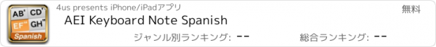 おすすめアプリ AEI Keyboard Note Spanish