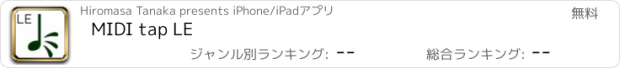 おすすめアプリ MIDI tap LE