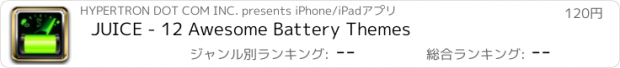 おすすめアプリ JUICE - 12 Awesome Battery Themes