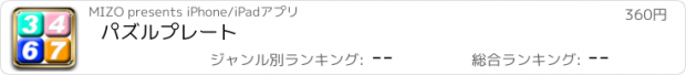 おすすめアプリ パズルプレート