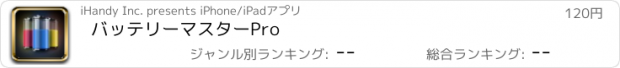 おすすめアプリ バッテリーマスターPro