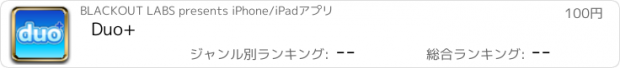 おすすめアプリ Duo+